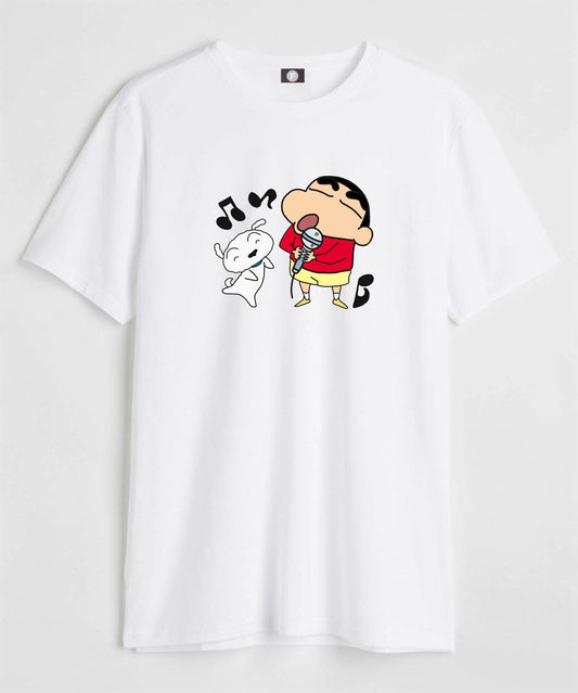 Shinchan & shiro - white