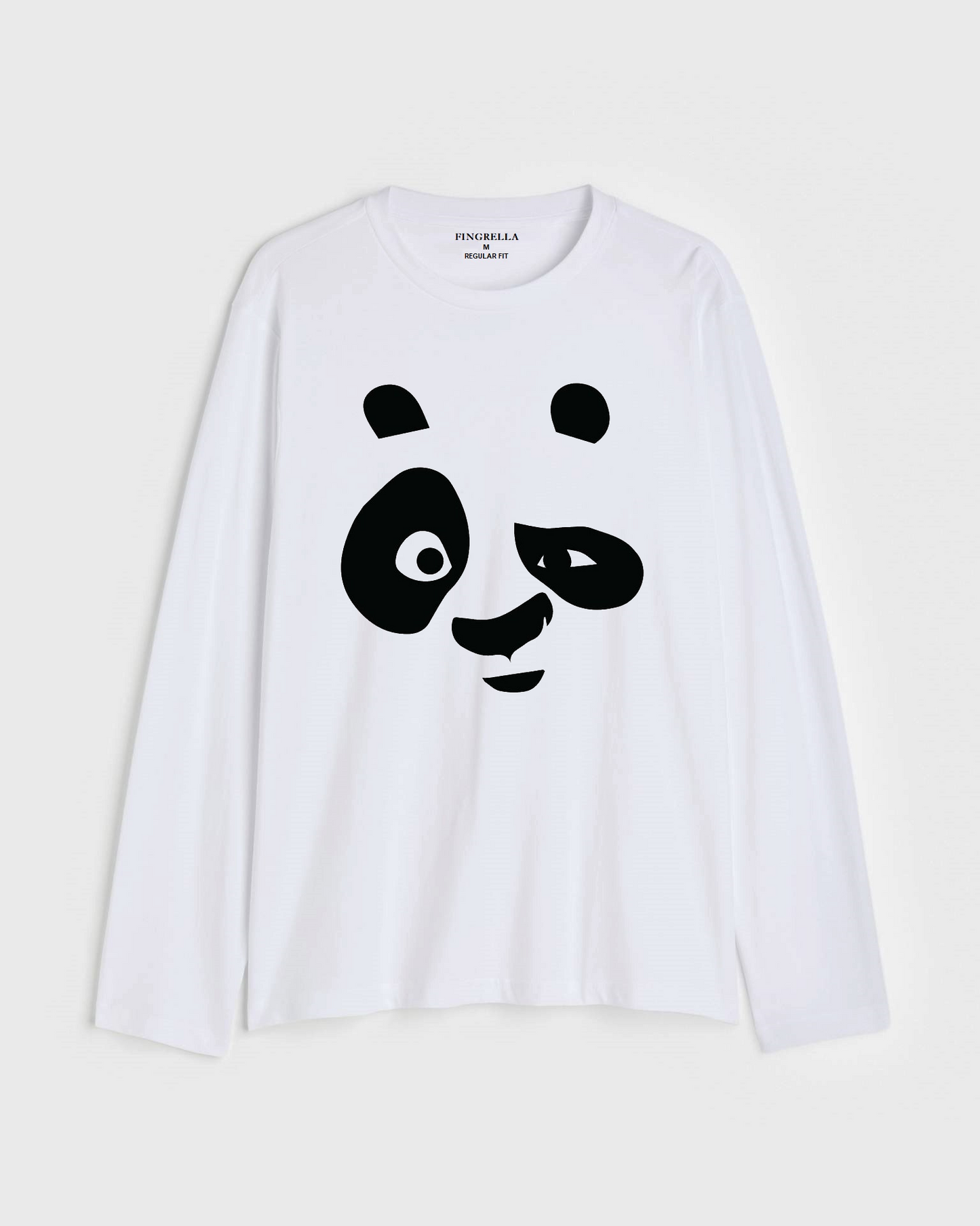 PANDA - face - white