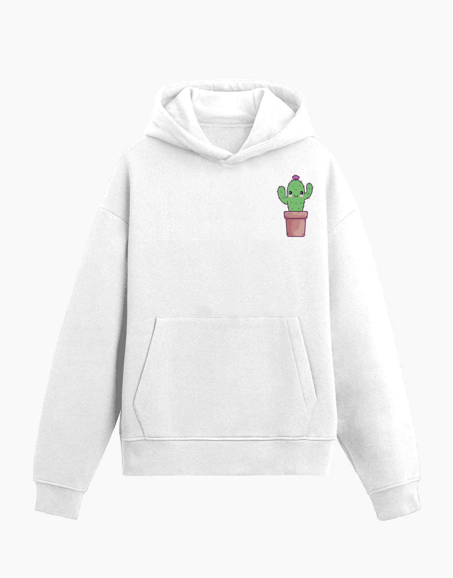 Baby cactus - white